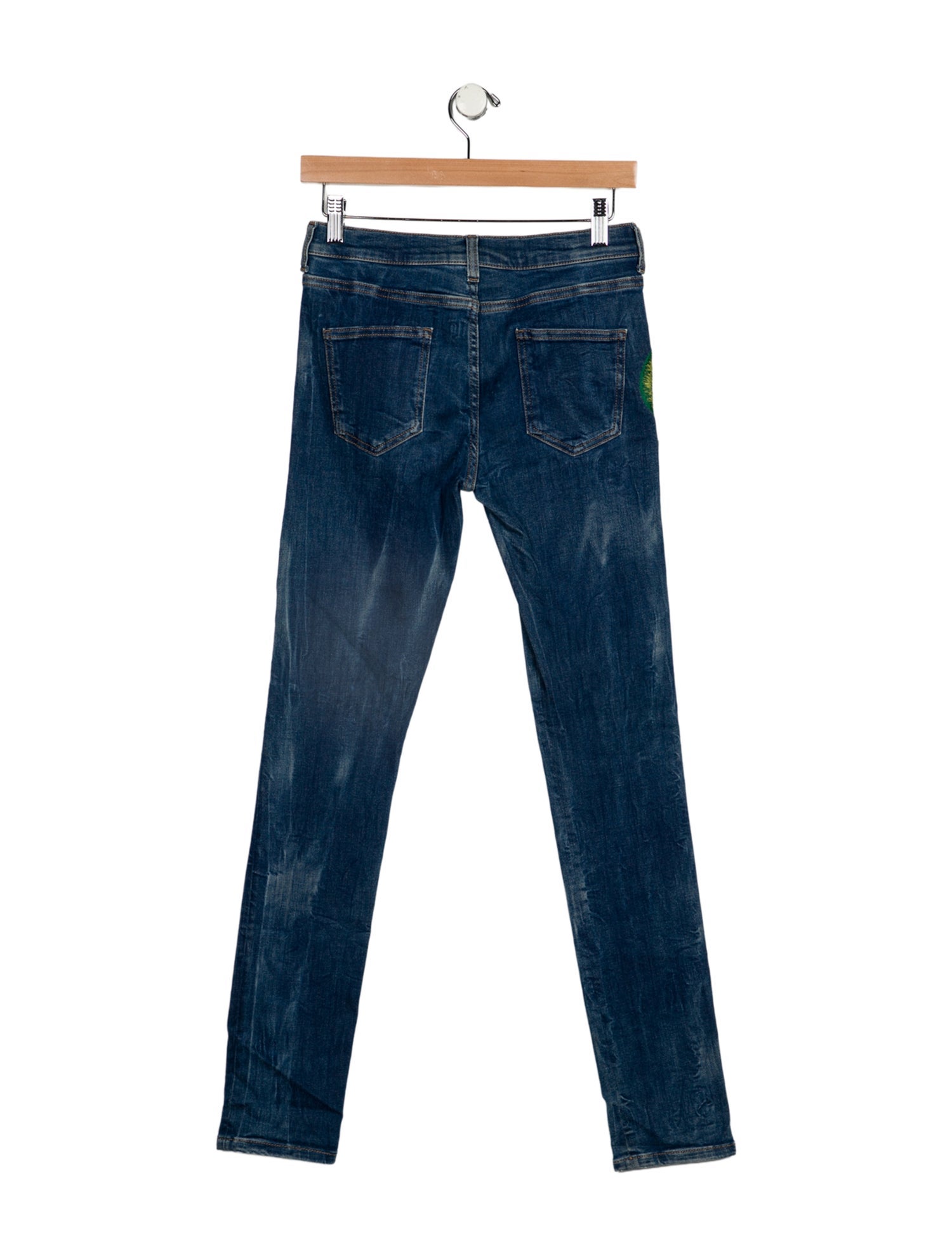 Gucci Mid-Rise Skinny Leg Jeans