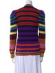 Gucci Striped V-Neck Sweater