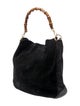 Gucci Suede Top Handle Bag