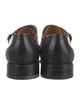 Gucci Interlocking G Logo Leather Monk Straps
