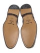 Gucci Interlocking G Logo Leather Monk Straps