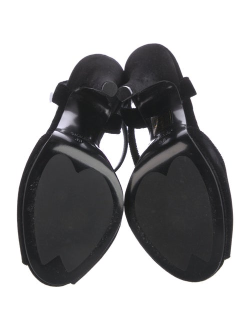 Gucci Velvet Sandals
