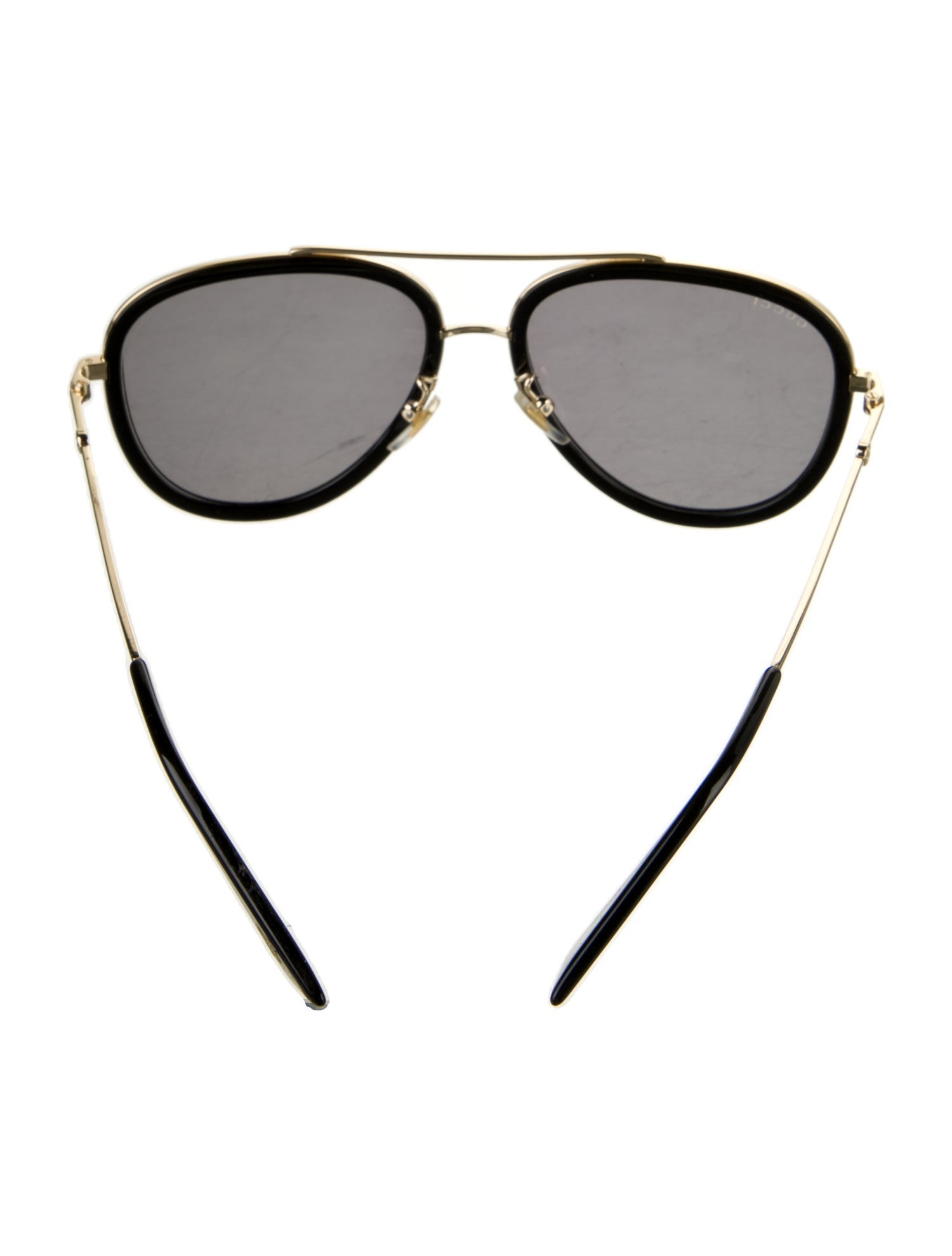 Gucci Interlocking G Logo Aviator Sunglasses