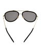Gucci Interlocking G Logo Aviator Sunglasses