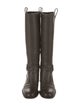 Gucci Leather Riding Boots