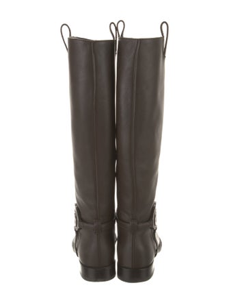 Gucci Leather Riding Boots
