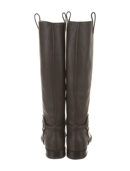 Gucci Leather Riding Boots