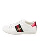 Gucci Web Accent Leather Sneakers