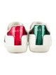 Gucci Web Accent Leather Sneakers