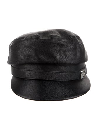 Gucci Leather Hat Size S