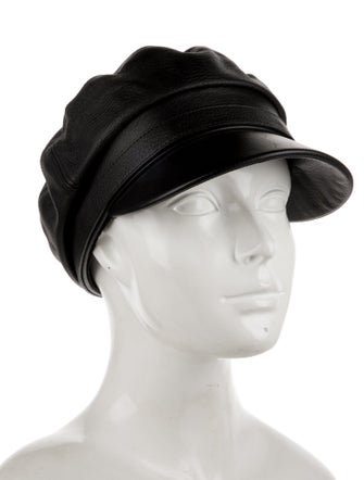 Gucci Leather Hat Size S