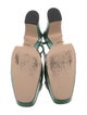 Gucci Horsebit Accent Leather Slingback Pumps