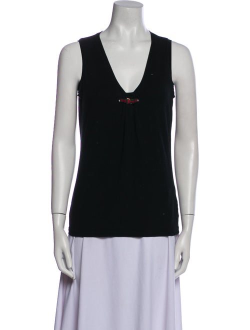 Gucci V-Neck Sleeveless Top