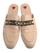 Gucci Horsebit Accent Leather Mules