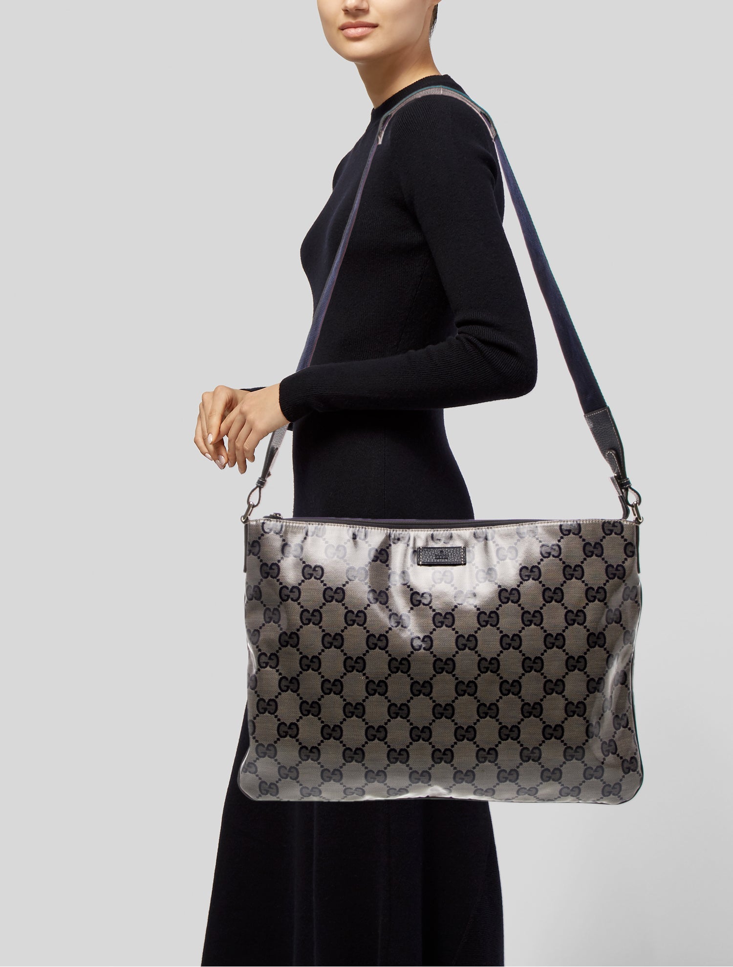 Gucci GG Crystal Messenger Bag