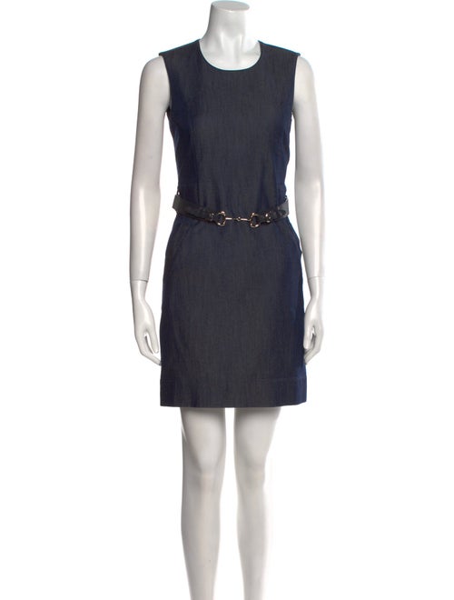 Gucci Crew Neck Mini Dress