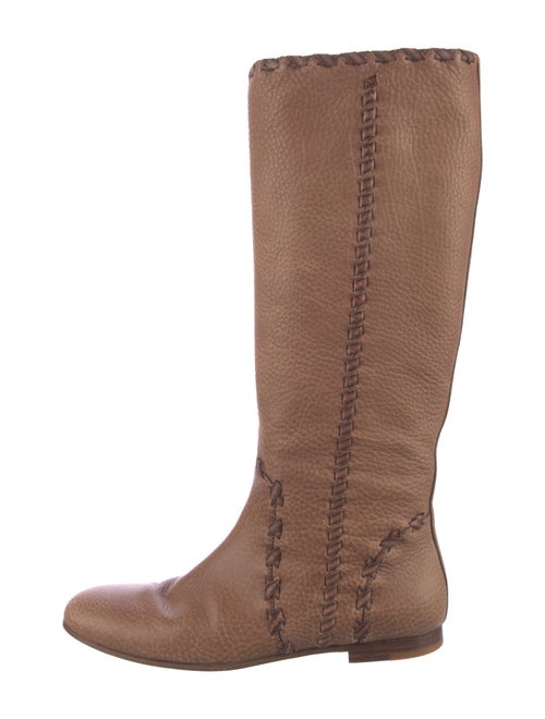 Gucci Leather Riding Boots