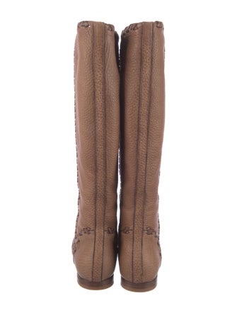 Gucci Leather Riding Boots