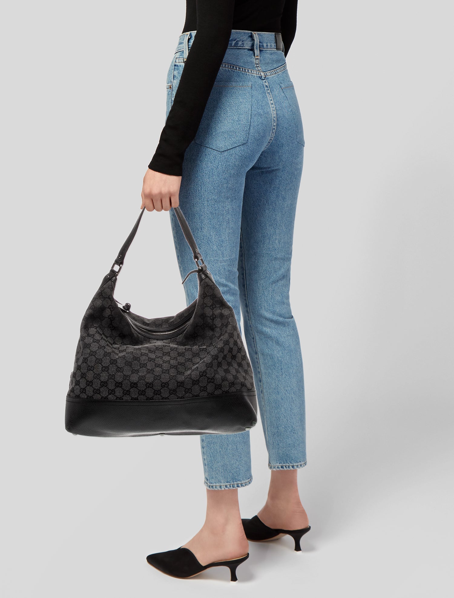 Gucci GG Canvas Hobo