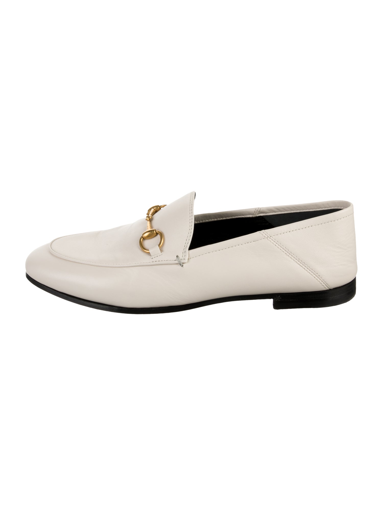 Gucci Horsebit Accent Leather Loafers