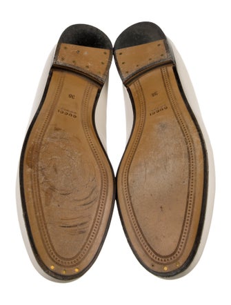 Gucci Horsebit Accent Leather Loafers
