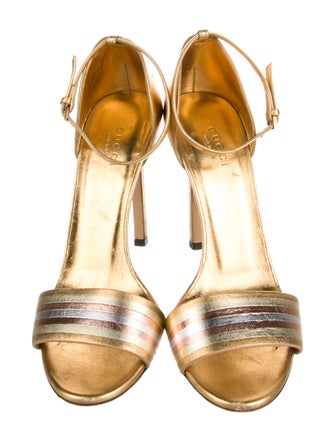 Gucci Leather Sandals