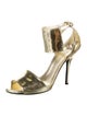 Gucci Patent Leather Sandals