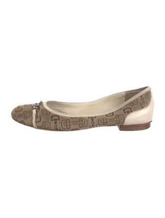 Gucci GG Canvas Canvas Ballet Flats