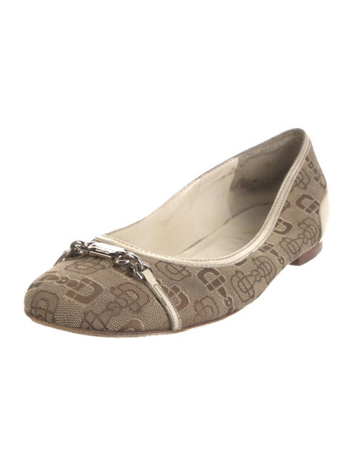Gucci GG Canvas Canvas Ballet Flats