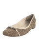 Gucci GG Canvas Canvas Ballet Flats
