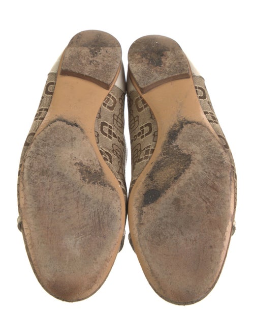 Gucci GG Canvas Canvas Ballet Flats