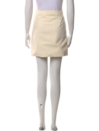 Gucci Leather Mini Skirt