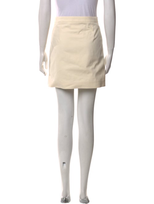 Gucci Leather Mini Skirt