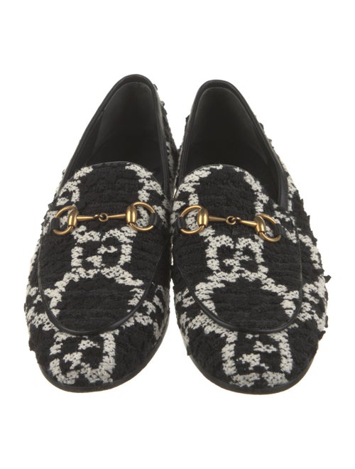 Gucci Horsebit Accent Printed Loafers