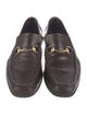 Gucci Horsebit Accent Leather Loafers