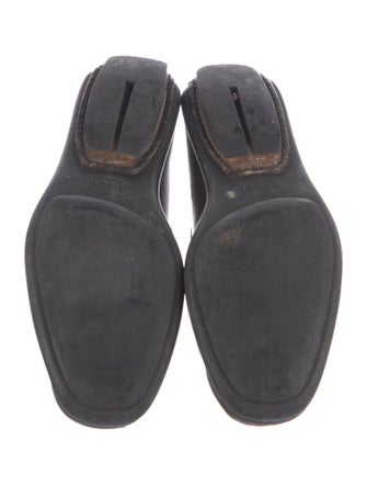 Gucci Horsebit Accent Leather Loafers
