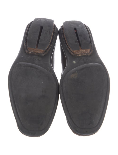 Gucci Horsebit Accent Leather Loafers