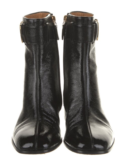 Gucci Patent Leather Boots