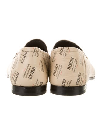 Gucci Horsebit Accent Leather Dress Loafers
