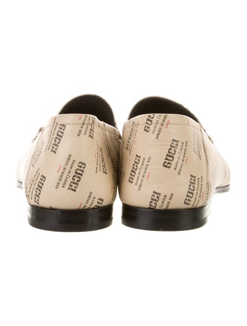 Gucci Horsebit Accent Leather Dress Loafers