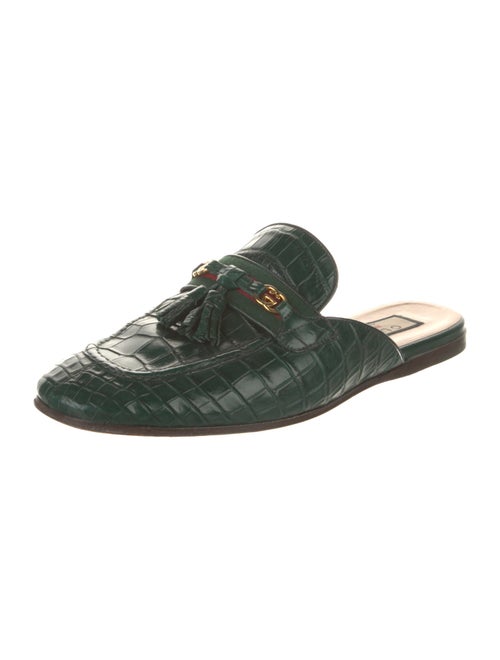 Gucci Nojum Leather Slippers