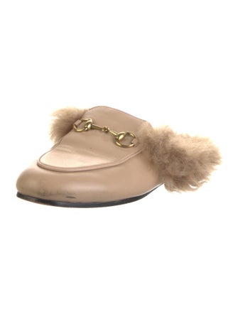 Gucci Leather Mules