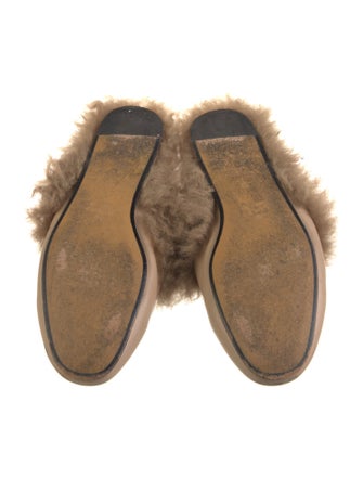Gucci Leather Mules