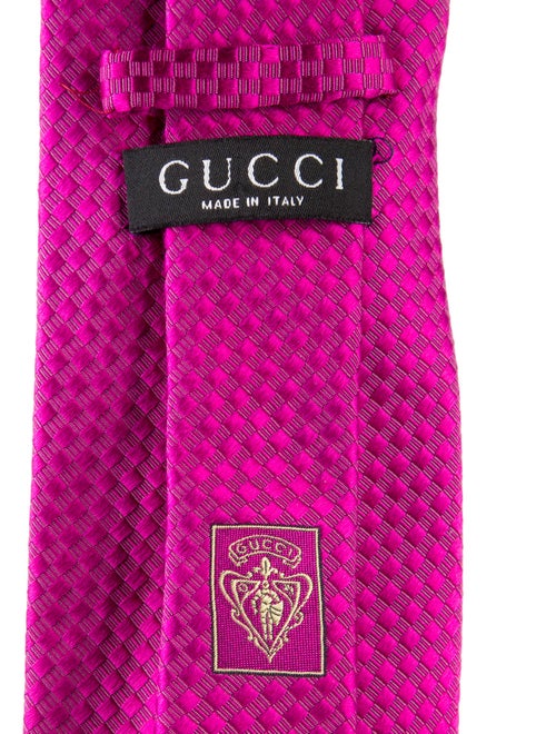 Gucci Silk Patterned Neck Tie