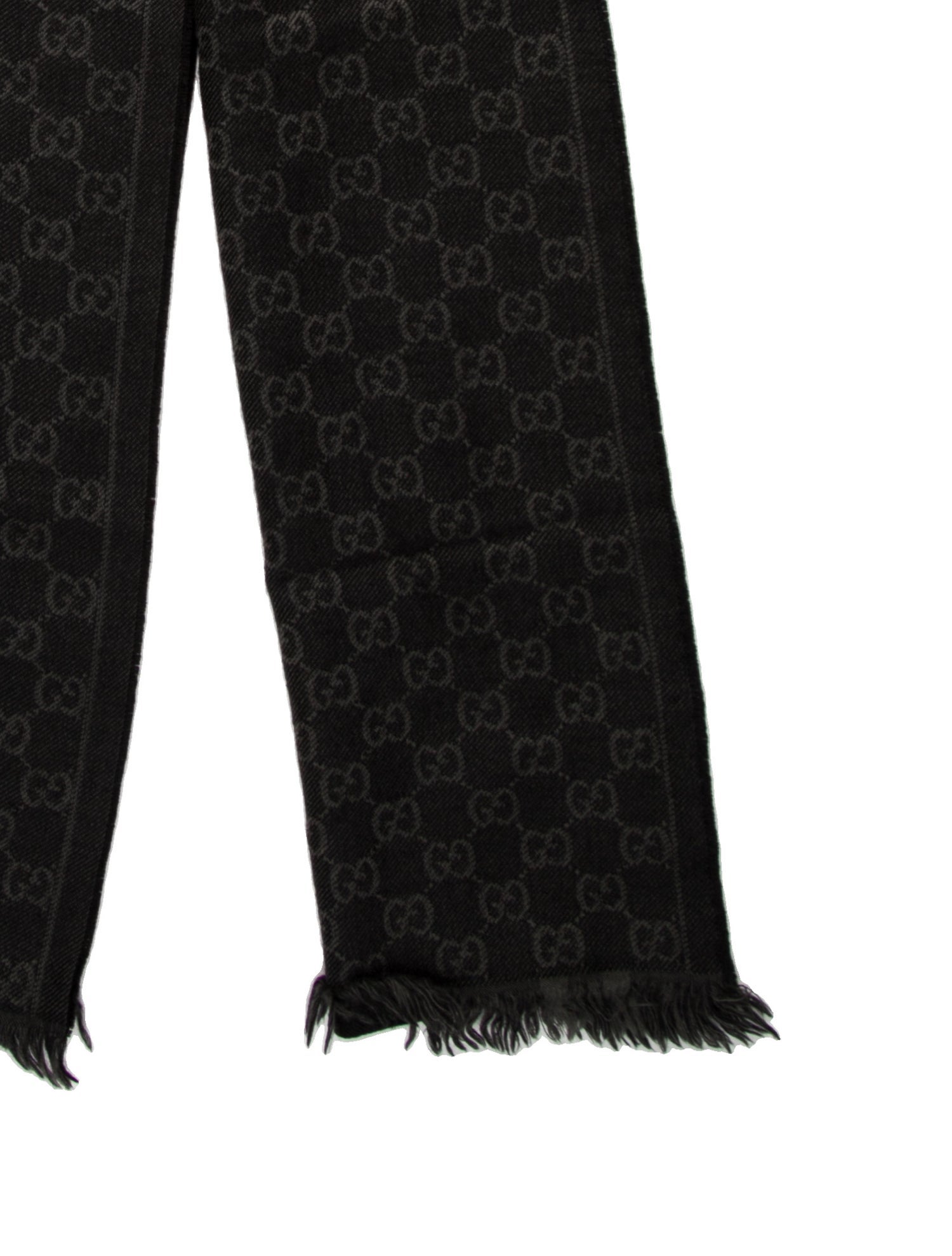 Gucci Wool Printed Scarf