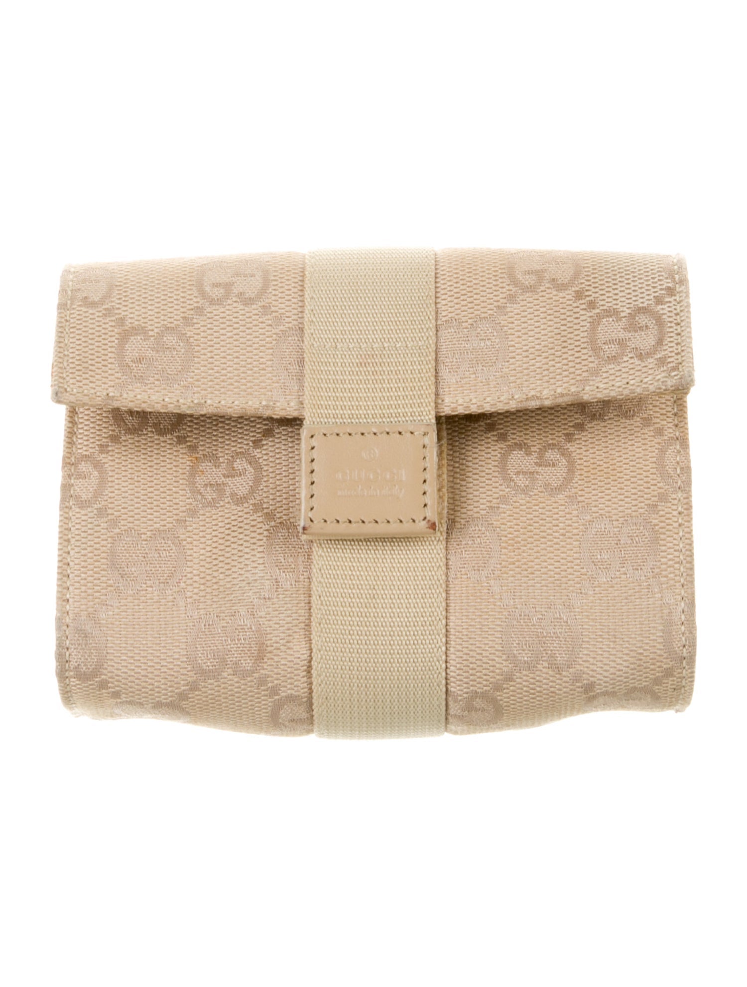 Gucci GG Canvas Fold-Over