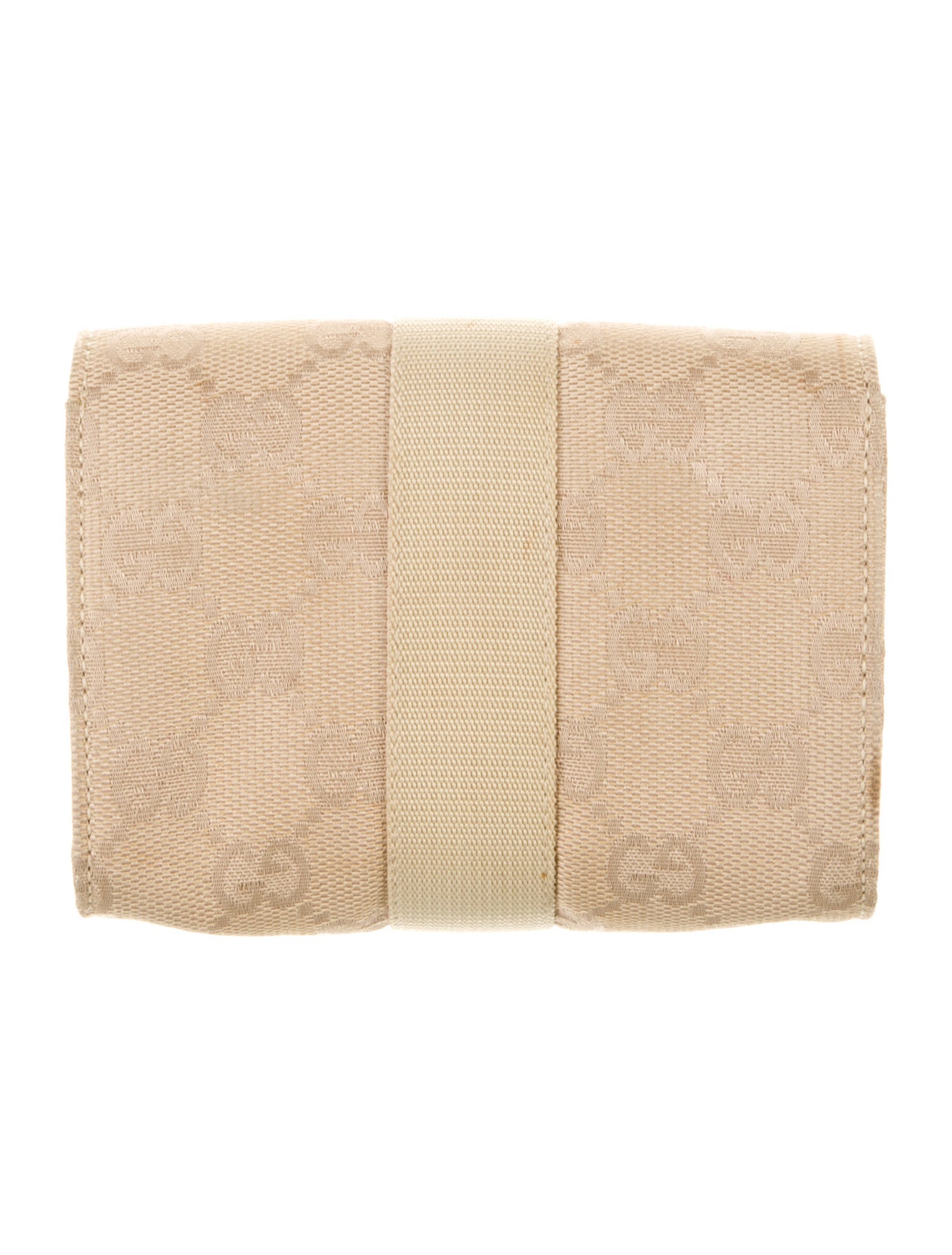 Gucci GG Canvas Fold-Over