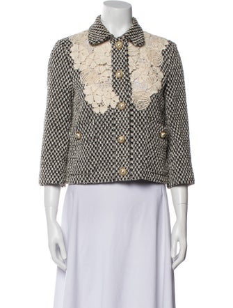 Gucci 2017 Printed Evening Jacket