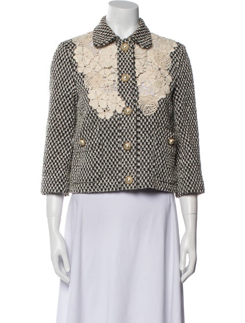 Gucci 2017 Printed Evening Jacket