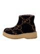 Gucci GG Signature Wool Boots